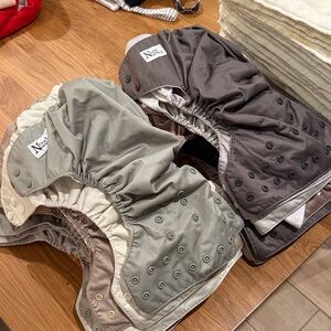 Package #1 Nora’s Nursery Neutral Cloth Diapers